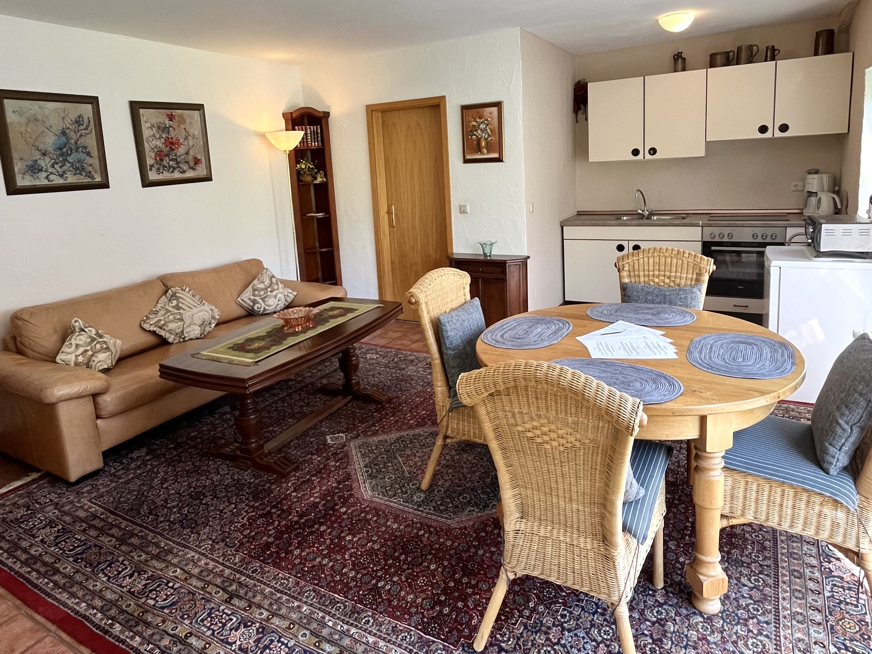 Haus Stettner: 50qm-Ferienwohnung Wohn-Esszimmer-Kche