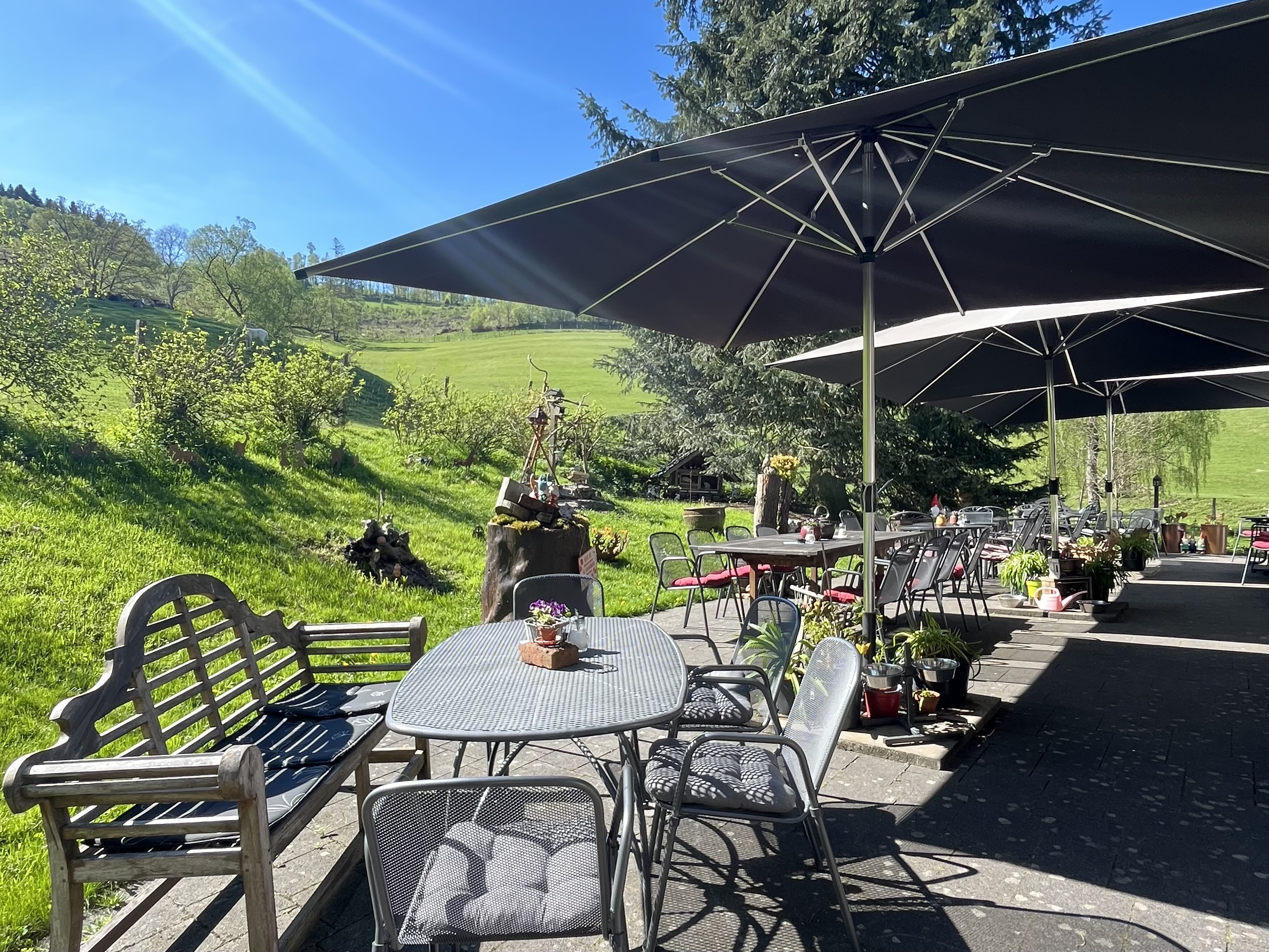 Haus Stettner: Terrasse
